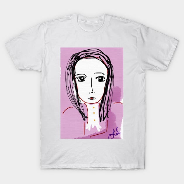 Angelique T-Shirt by ArtXPbyClaudia